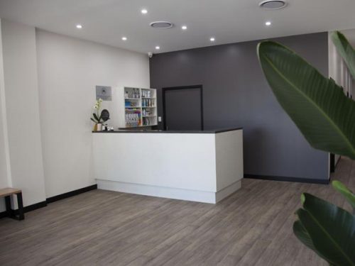 Gymea clinic reception